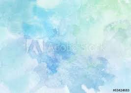 Beautiful Blue Watercolor Background