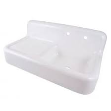 42 cast iron sink with drainboard