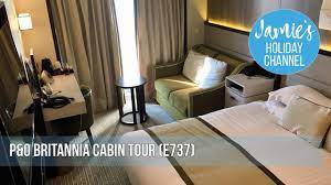 p o britannia balcony cabin tour e737