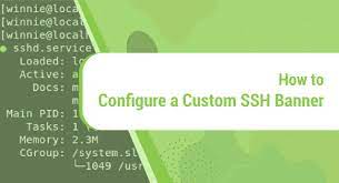 how to configure a custom ssh banner