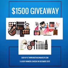1500 december beauty giveaway for my