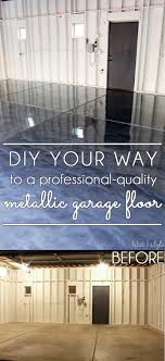 how to apply rocksolid metallic garage