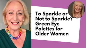 green eye palettes for older women