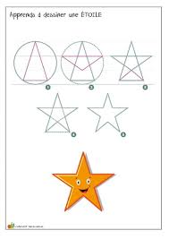 apprendre à dessiner une étoile