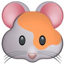 Stickers muraux Face Hamster