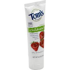 toms of maine toothpaste fluoride