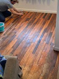 100 year old wood floor help