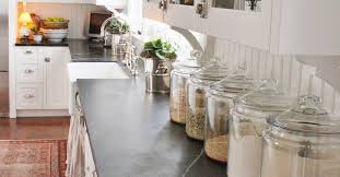 to organize small kitchen counter space