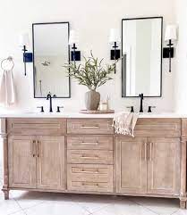 28 wood double vanity ideas for a