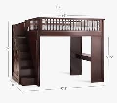 fillmore stair loft bed for kids