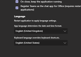 There are a few differences between the us and uk keyboard layouts. Microsoft Teams Keyboard Language No Uk Option Microsoft Community