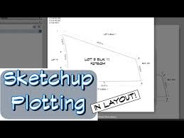 Sketchup Maps 1 How To Plot In Layout