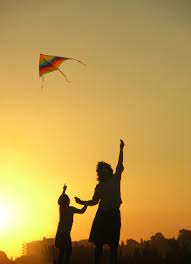 Free Images : silhouette, sky, woman, sunset, morning, flying, summer, female, child, together, lifestyle, toy, childhood, parent, playful, activity, family, mother, happy, happiness, day, atmosphere of earth, windsports, kite sports 1661x2288 - -