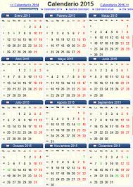 Calendario 2015 Calendarios 2015 Para Imprimir Calendarios Word Y