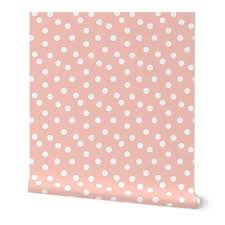 Dots Pink Baby Nursery Baby Pink