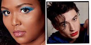 lizzo and ezra miller front urban decay