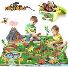 dinosaur toys figure playset with play