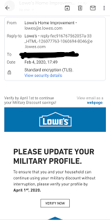 We did not find results for: Is This A Legitimate Email From Lowes It Reeks Of Phishing Lowes