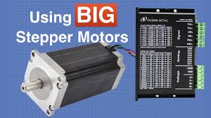 big stepper motors with arduino you