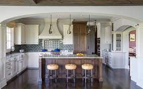 We made a few tweaks to the kitchen but her overall vision is perfect. French Country Kitchen With White And Dark Cabinetry Traditional Kitchen Chicago By Orren Pickell Building Group Houzz