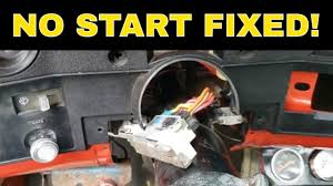 I cannot locate the other connector. No Start Problem Fixed C10 Ignition Switch Removal And Install How To Video Youtube