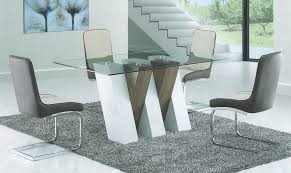 clear tempered glass table top dining
