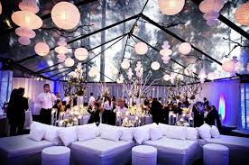 outdoor wedding venues the clear tent