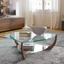 2 Tiered Coffee Table With Shelf With