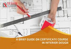 interior design certificate course