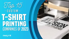 custom t shirt printing companies