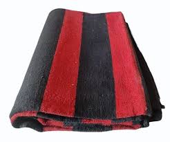 black and red wedding cotton striped