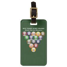 We know it's been party time in 8 ball pool! Eight Ball Rack Billiard Balls 8 Ball Pool Game Luggage Tag Zazzle Com Pool Games Pool Balls Billiards