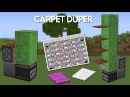 minecraft infinite carpet duper 1 16