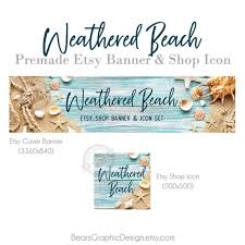 Beach Banner For With Rustic