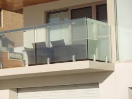 Glass Railing Design For Balcony Fence