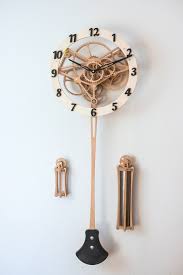 Cnc Files Wooden Mechanical Gear Clock