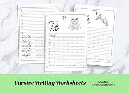 From a to the mysterious cursive z , you'll be an expert cursive writer when you're done. This Digital Workbook Cursive Writing Practice For Kids Is Perfect For Grade 3 And Grade 4 To Learn To Write Letters And Words In Cursive There Are More Than 100 Exercise Sheets To Help Your Child To Learn How To Handwrite Abc And Sight Words Beautifully