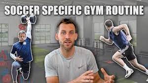 soccer football specific gym routine