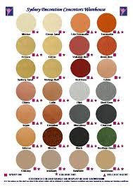 colour chart 121026 sydney decorative