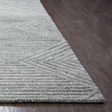 makalu gray 9 x 12 hand tufted rug mk1010