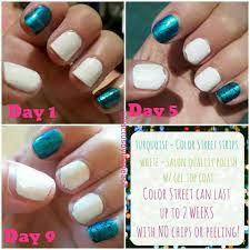 But diy at home, you can choose the safe gel polish and use your own nail tools to prevent allergic reactions. My Own Personal Results With Color Street Nail Polish Strips Vs Salon Quality Nail Polish Goodbye Messy Nail Poli Color Street Nails Color Street Nail Pops