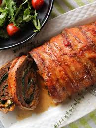 bacon wrapped meatloaf roll cook n share