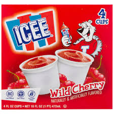 icee freeze slushy cups wild cherry