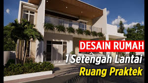 Pasutri gaje home tour uploaded on 29 juli 2021. Desain Rumah 1 Setengah Lantai Aang Kusmawan Youtube