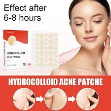 hydrocolloid acne patch makeup closed