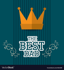 Happy Fathers Day Card Design