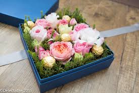 Many times we want to surprise our loved ones by sending those. Gift Box Flower Arrangement Seasons Of Love Delectable Flowers
