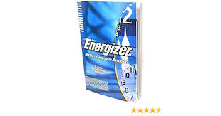 Energizer Watch Battery Cross Reference Guide Tool Book