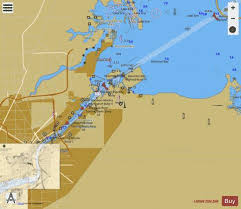 Toledo Harbor Ohio Marine Chart Us14847_p1250 Nautical