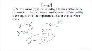 Exponential Relationship
